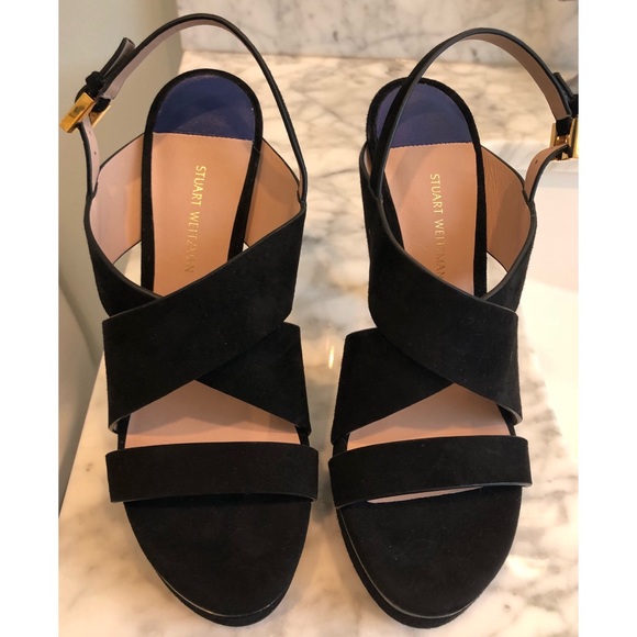 Stuart Weitzman Hester Platform Sandal - Picture 1 of 3